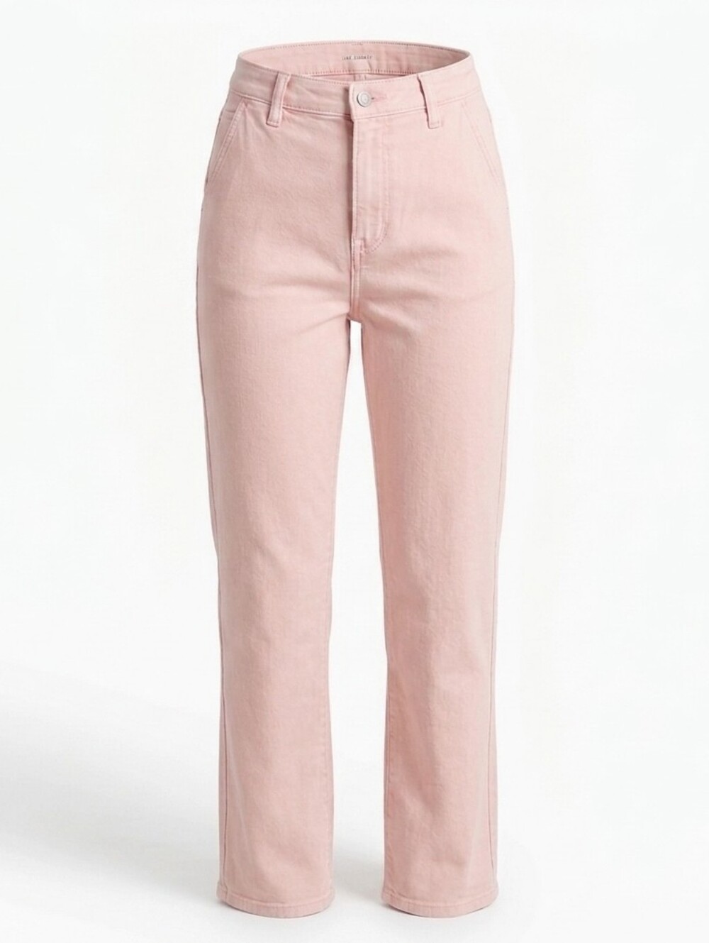 Old Navy Womens Extra High Rise Sky-Hi Straight Sz 4 Pink‎ Pants Jeans